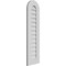 Ekena Millwork Round Top Surface Mount PVC Gable Vent: Non-Functional, w/ 3-1/2"W x 1"P Standard Frame, 12"W x 42"H GVPRT12X4201SN - alternate 4